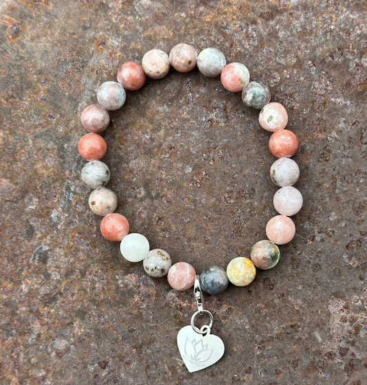 Jaspis Edelsteinarmband - Der Stein der inneren Stärke und Erdung