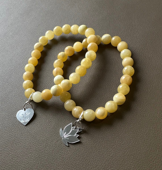 Gelbe Jade Edelsteinarmband – Dein Begleiter für Freude & Klarheit