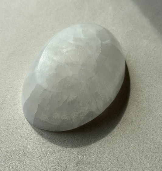 Selenitschale – 10 × 4 cm