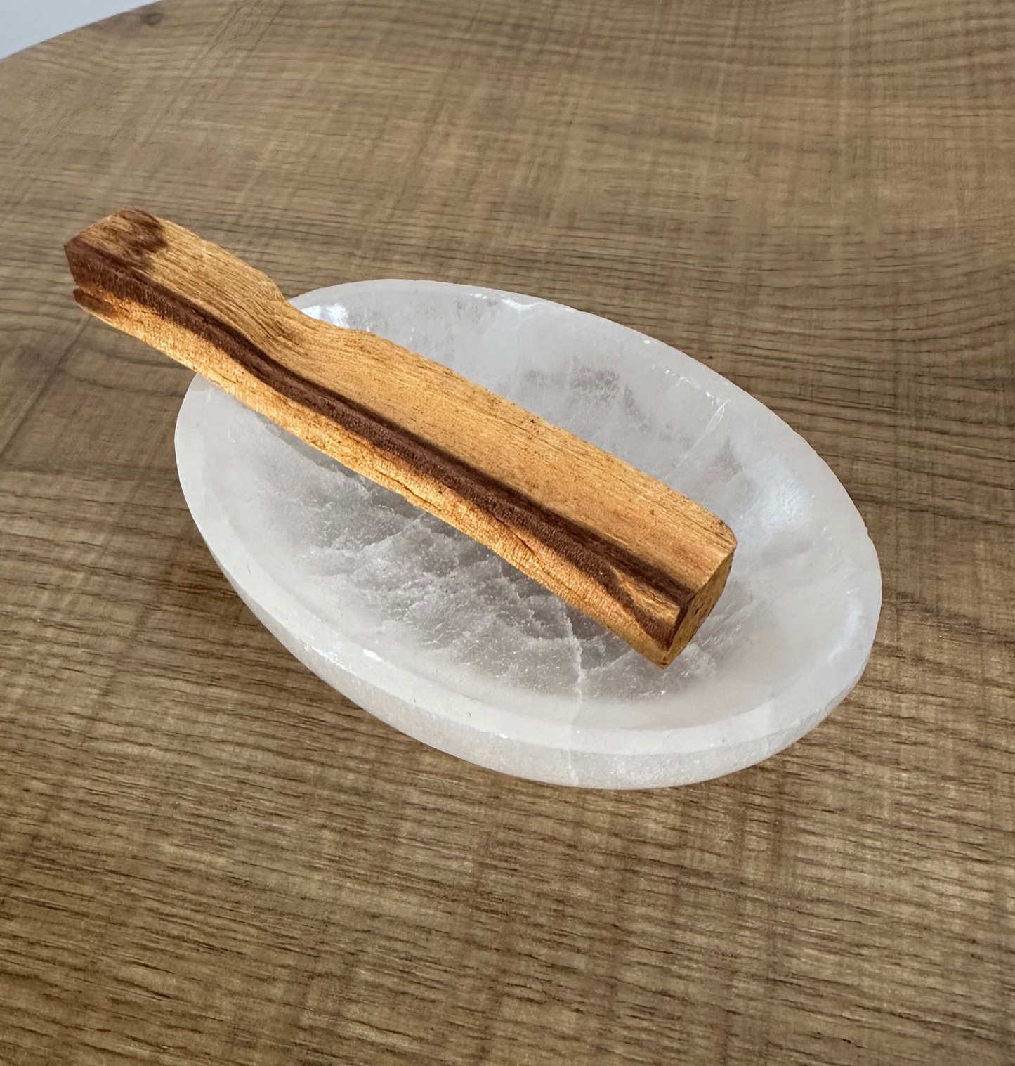 Selenitschale – 10 × 4 cm