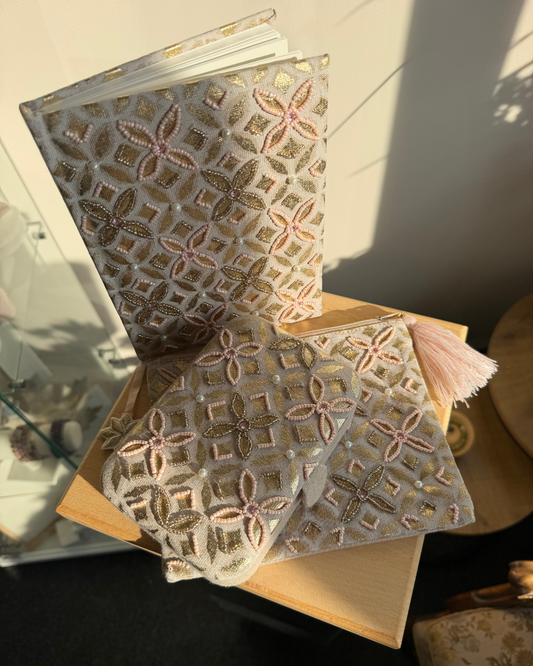 Bundle Lebensblume – Gold/Beige | 3-teilig