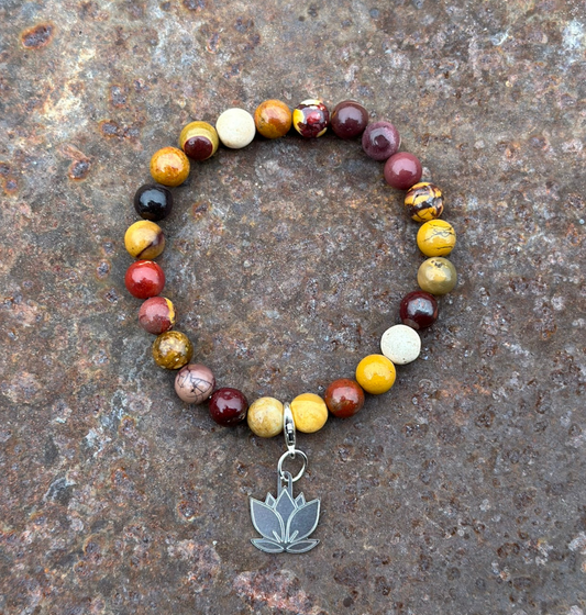 Mookait Edelsteinarmband – Stein für Vitalität & innere Klarheit