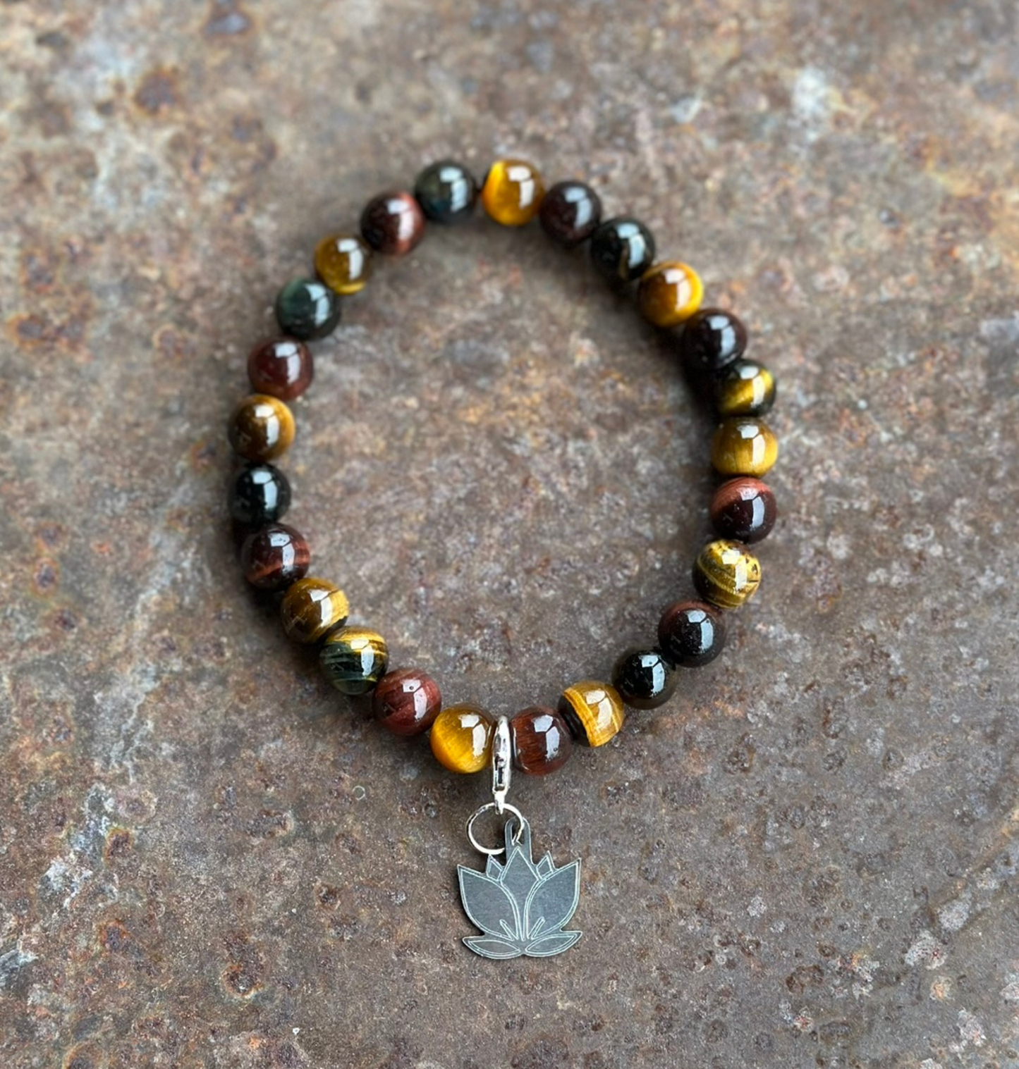Tigerauge Edelsteinarmband