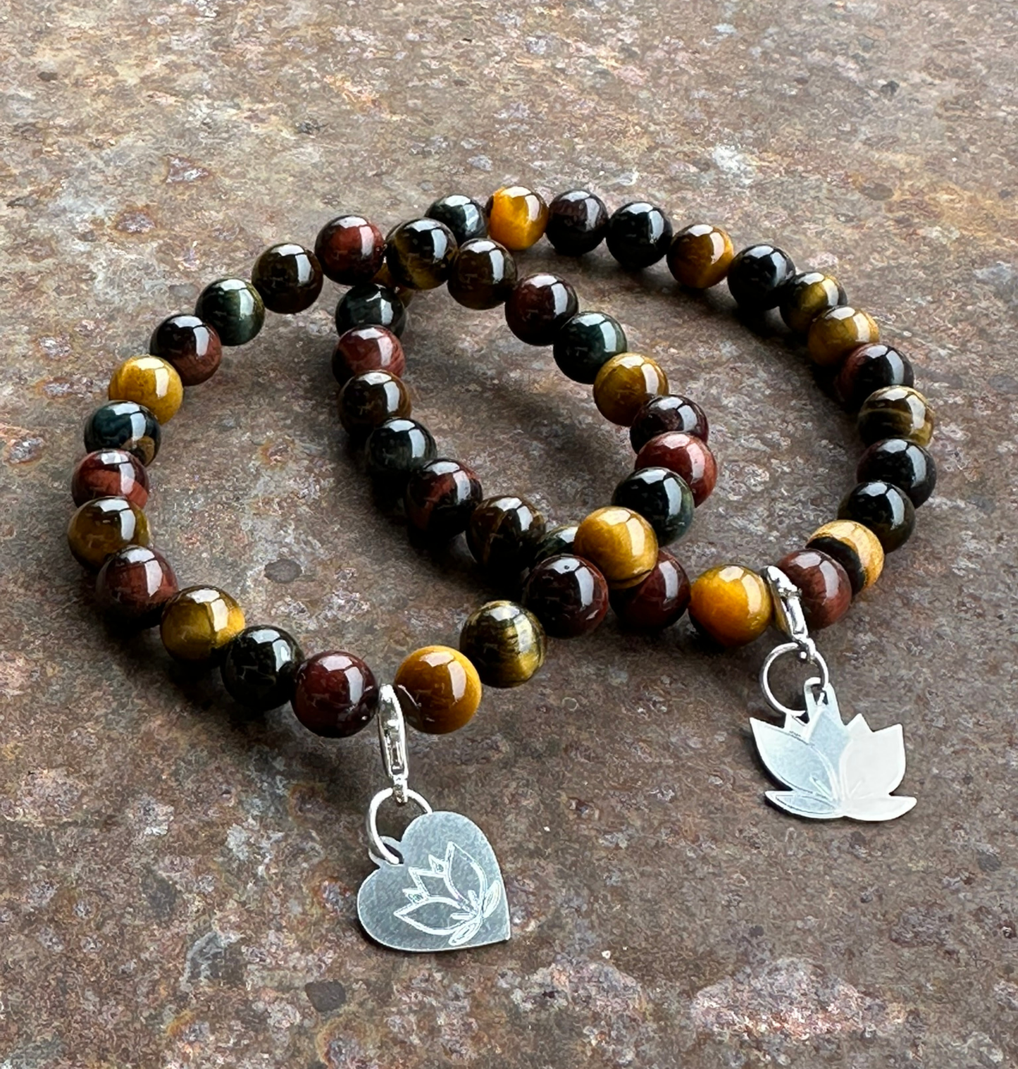 Tigerauge Edelsteinarmband