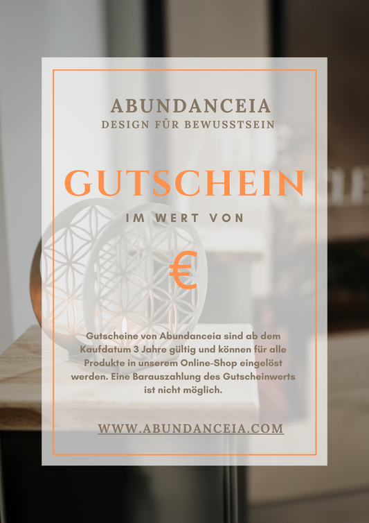 Geschenkgutschein von Abundanceia