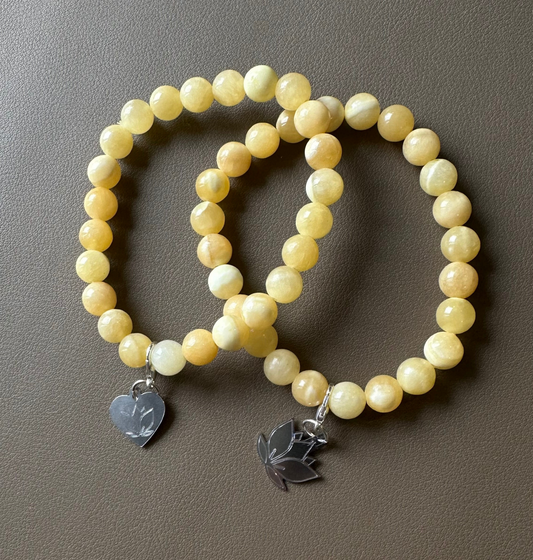 Gelbe Jade Edelsteinarmband – Dein Begleiter für Freude & Klarheit