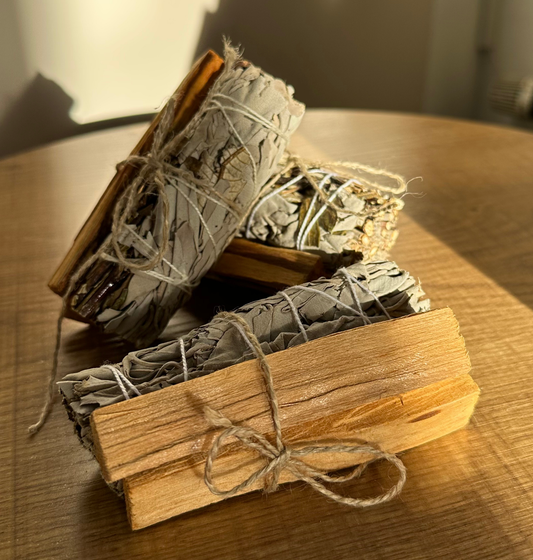 Räucherbündel (2x PaloSanto & 1x weißer Salbei)