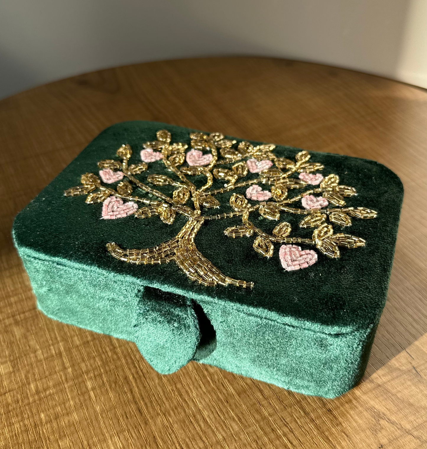 Samt-Schatullen– Lebensbaum, Lotusblüte & Lebensblume