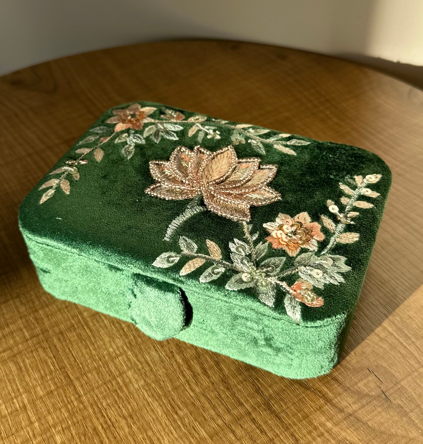 Samt-Schatullen– Lebensbaum, Lotusblüte & Lebensblume