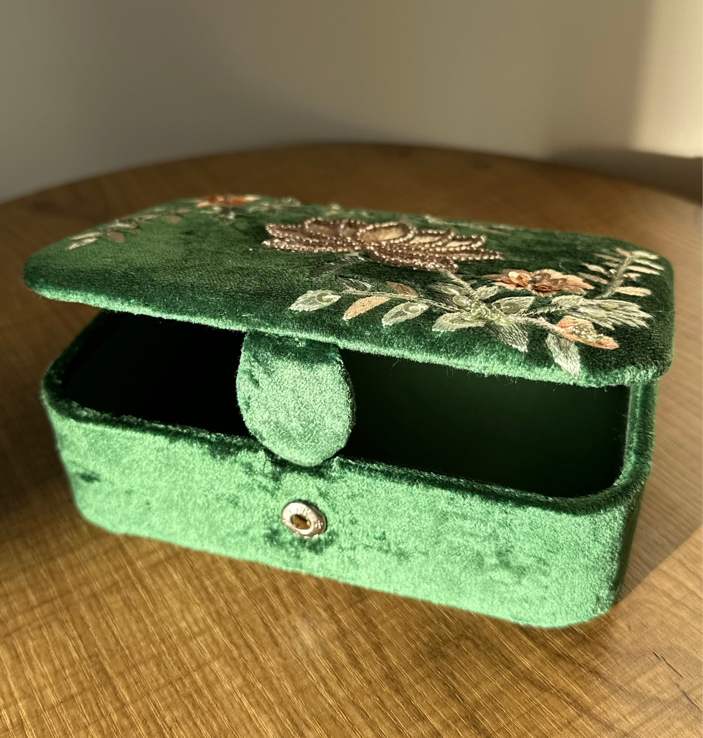 Samt-Schatullen– Lebensbaum, Lotusblüte & Lebensblume