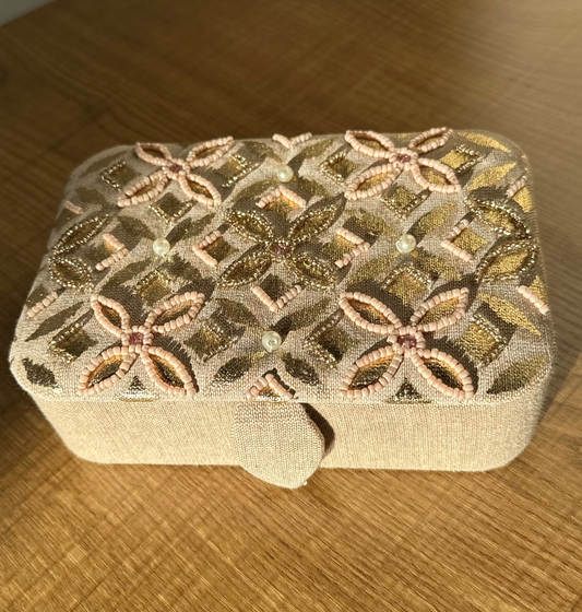 Samt-Schatullen– Lebensbaum, Lotusblüte & Lebensblume