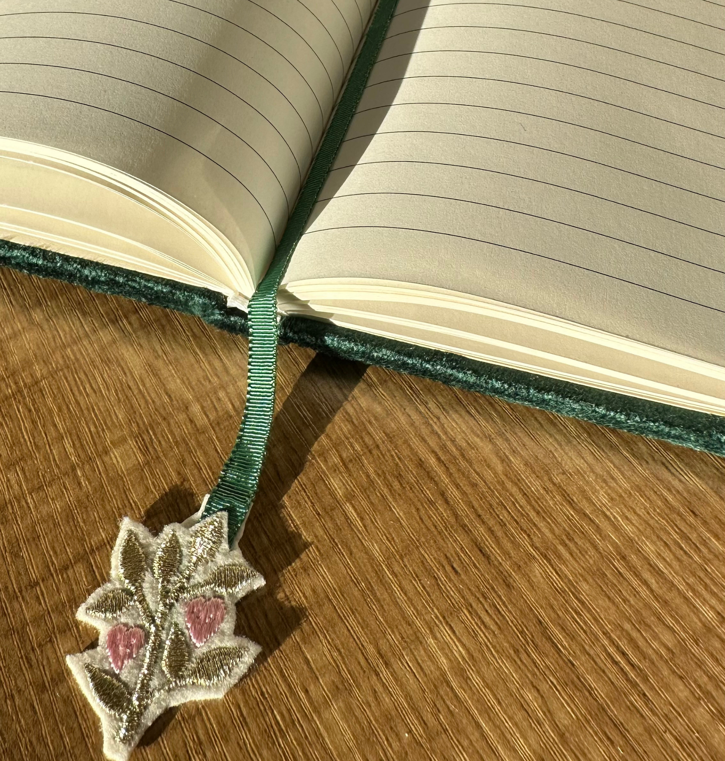 Samt-Notizbücher– Lebensbaum, Lotusblüte & Lebensblume