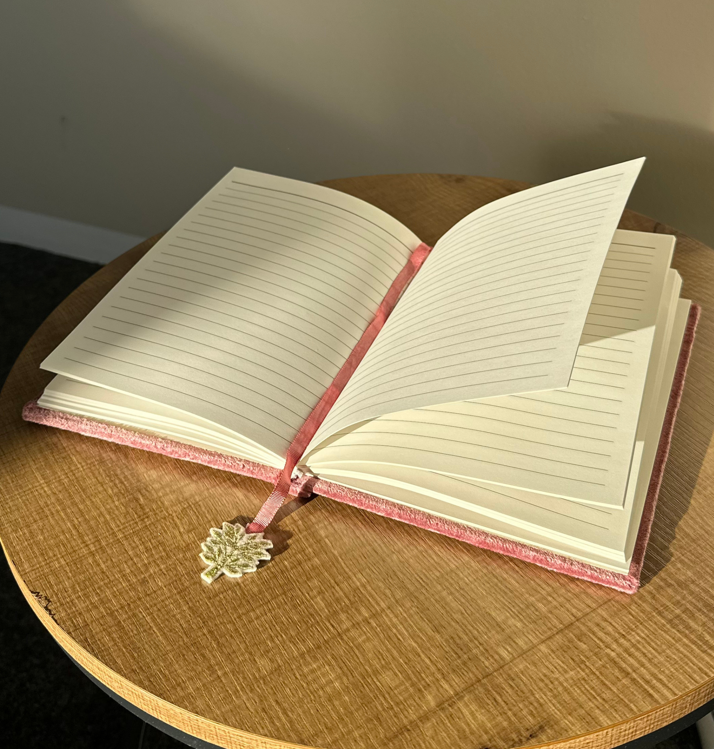 Samt-Notizbücher– Lebensbaum, Lotusblüte & Lebensblume