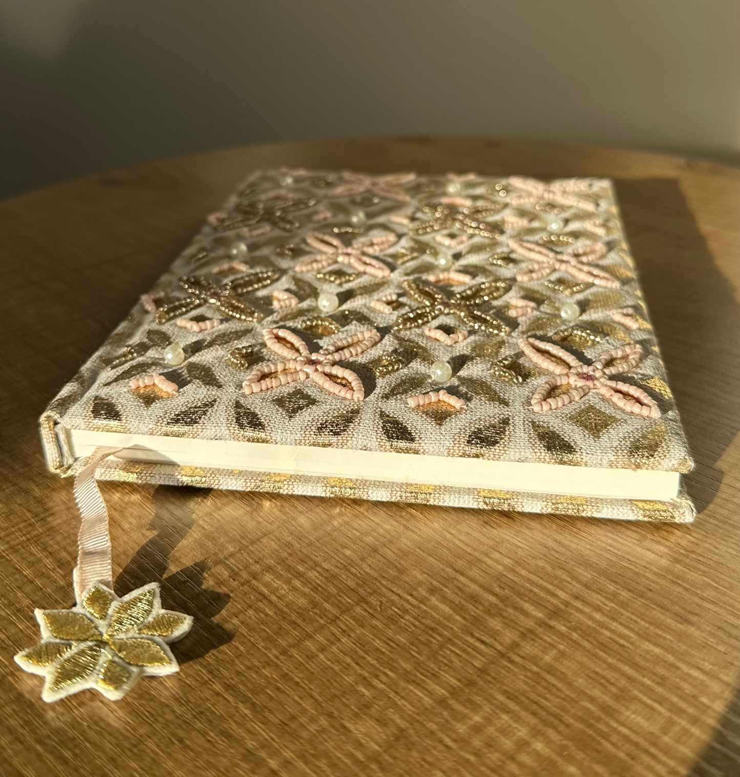 Samt-Notizbücher– Lebensbaum, Lotusblüte & Lebensblume