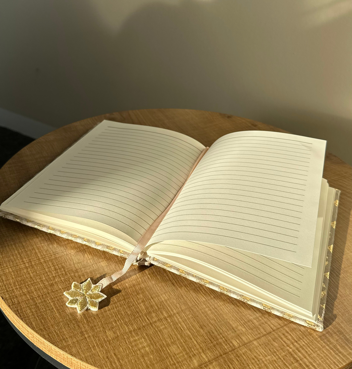 Samt-Notizbücher– Lebensbaum, Lotusblüte & Lebensblume