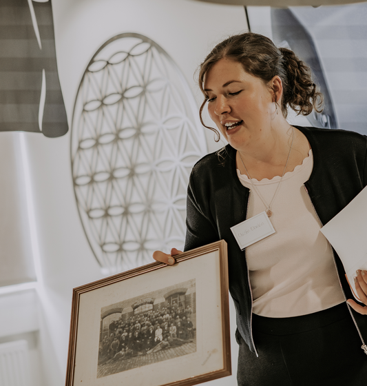 Lebensblume – Großformat Ø 1,20 m aus Edelstahl