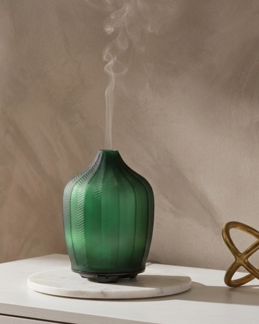 FERN Aroma Diffuser – Waldgrünes Glas