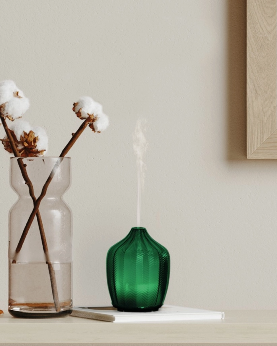 FERN Aroma Diffuser – Waldgrünes Glas