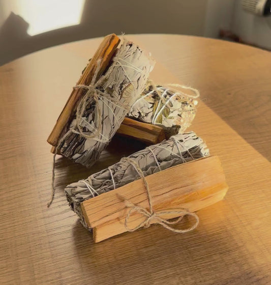 Räucherbündel (2x PaloSanto & 1x weißer Salbei)