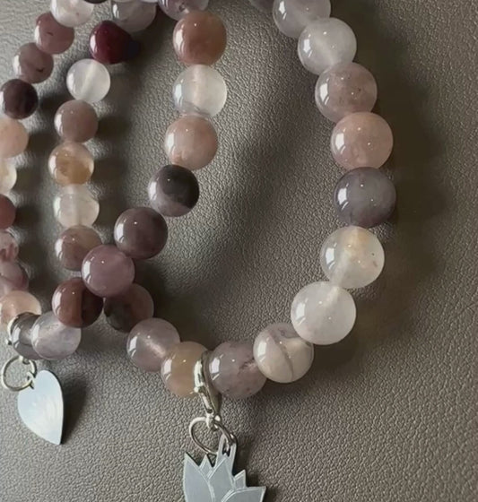 Gemischter Aventurin Edelsteinarmband - Der Stein des Herzens und der inneren Harmonie